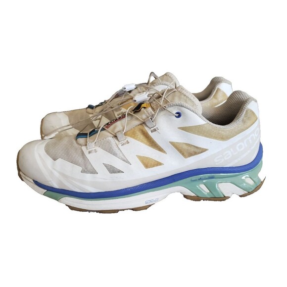 Salomon XT-6 Vanilla Ice Granite Green Size Men's Size 10.5 Hiking Shoes - Picture 6 of 11